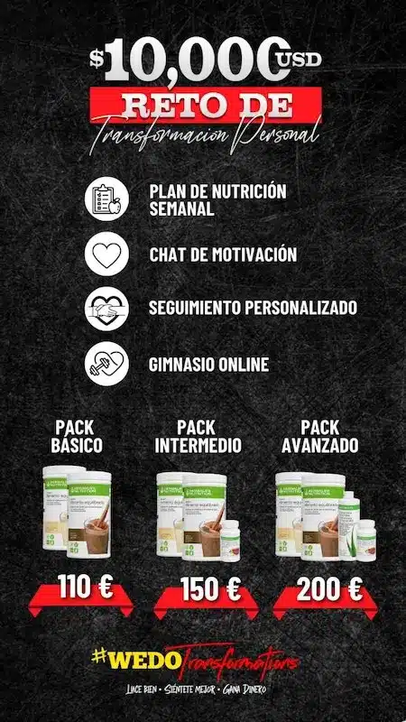 Reto de 21 dias Herbalife